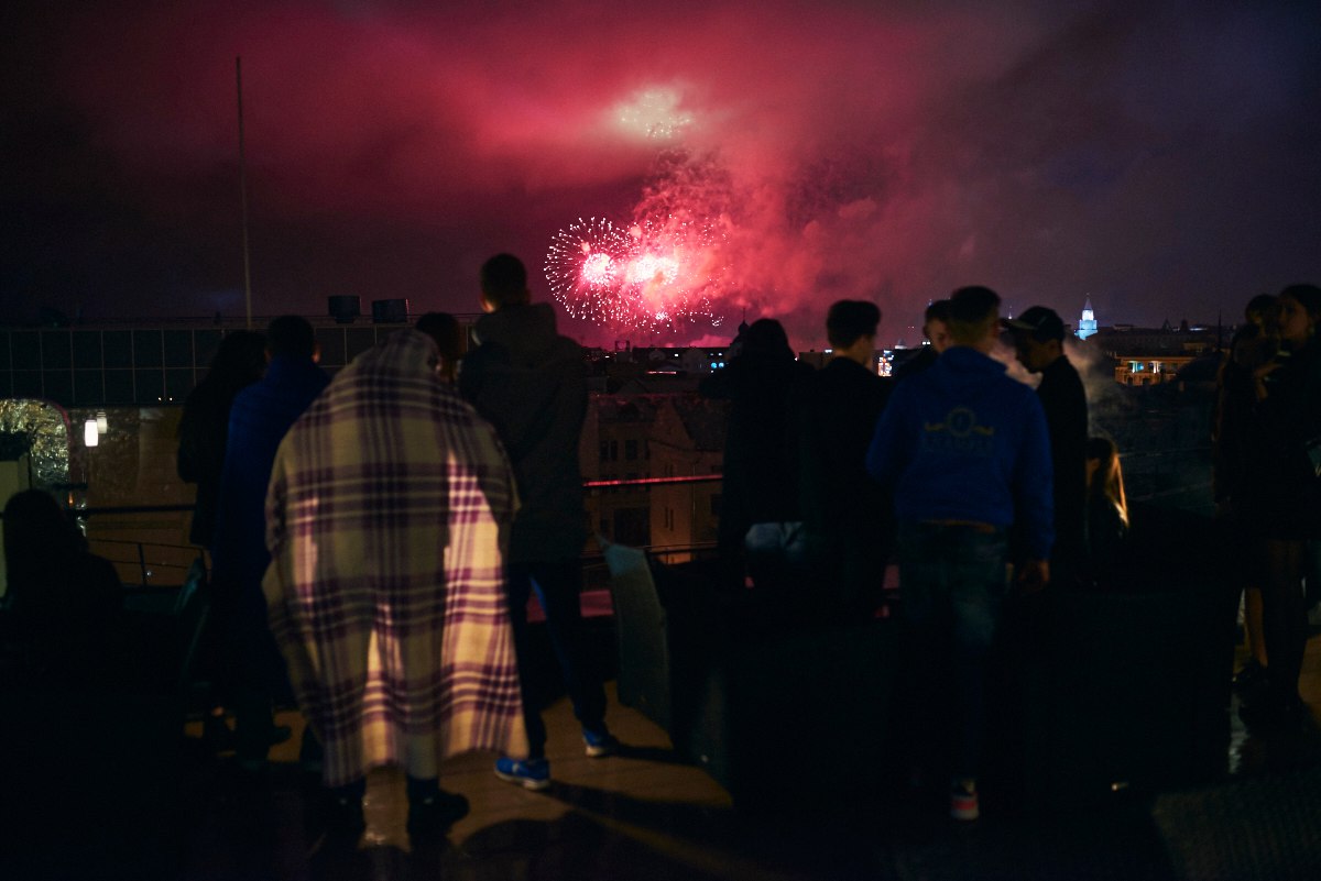 Прекрасное настроение в кругу близких